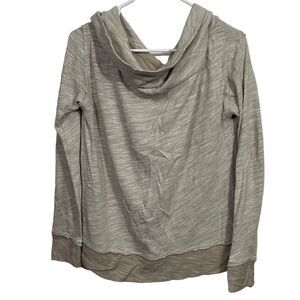 Free People Beach Cowl Neck Lightweight Sweater